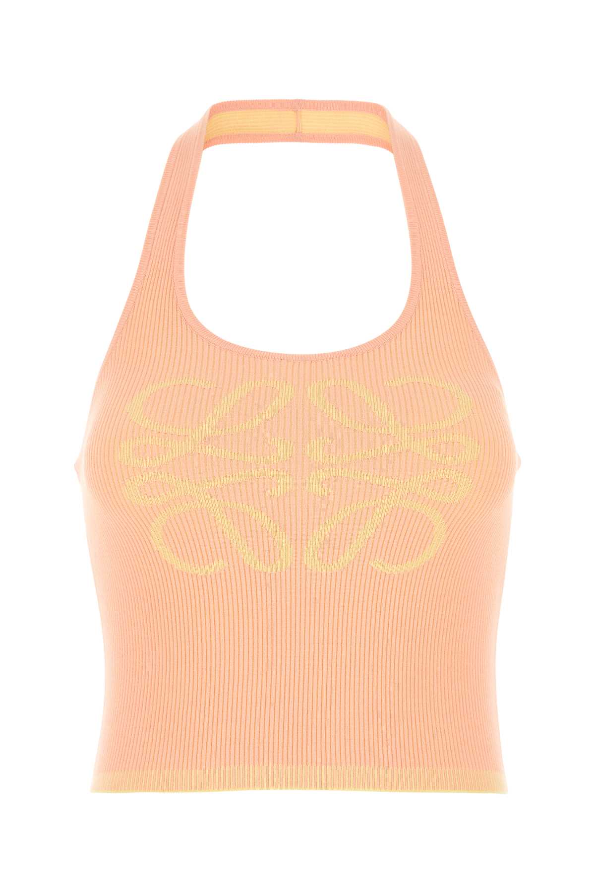 Loewe Paula's Ibiza Women Pastel Orange Viscose Paula S Ibiza Blend Top LOEWE