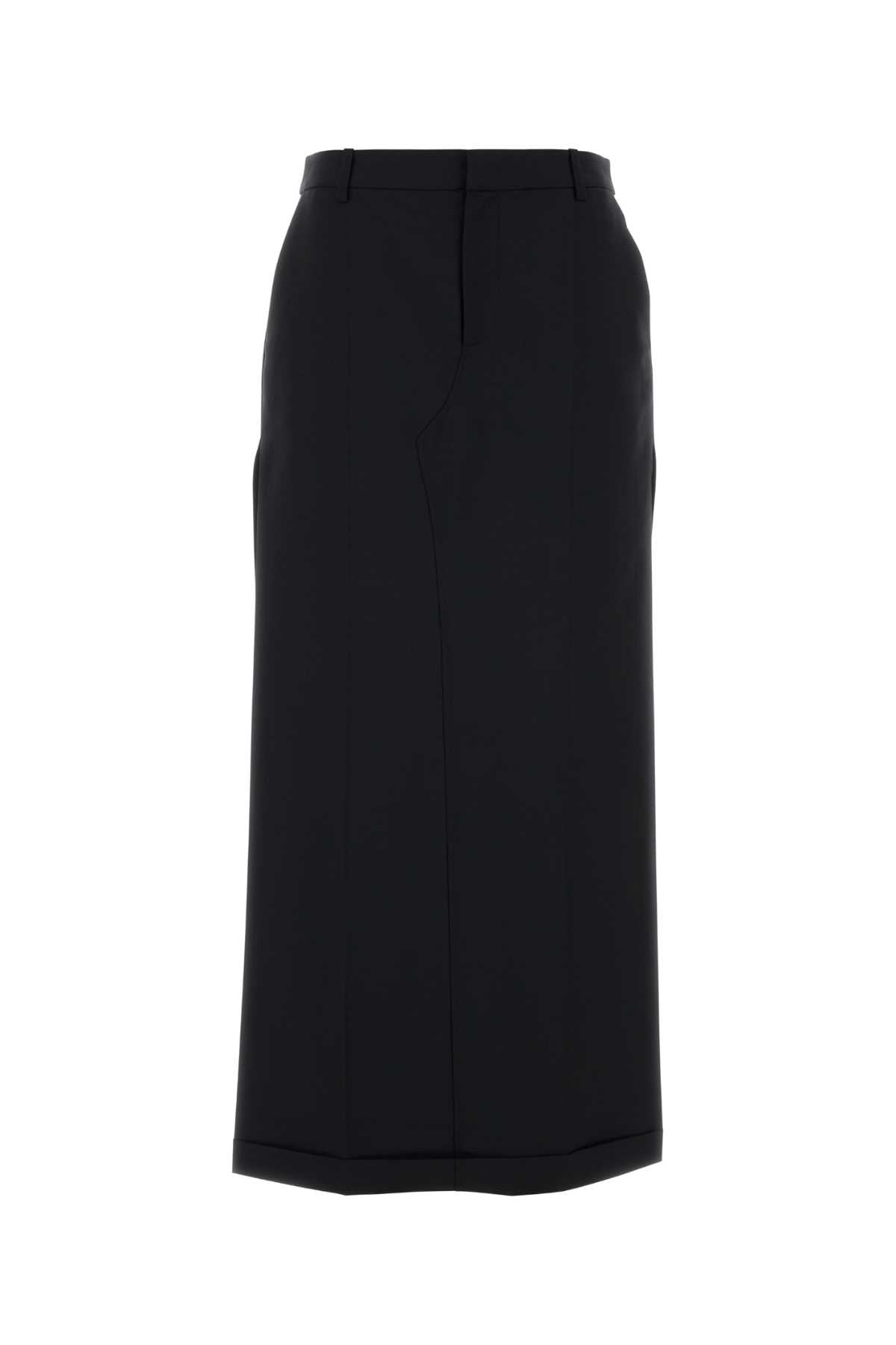 Alexander Wang Women Black Wool Blend Pant-Skirt ALEXANDER WANG