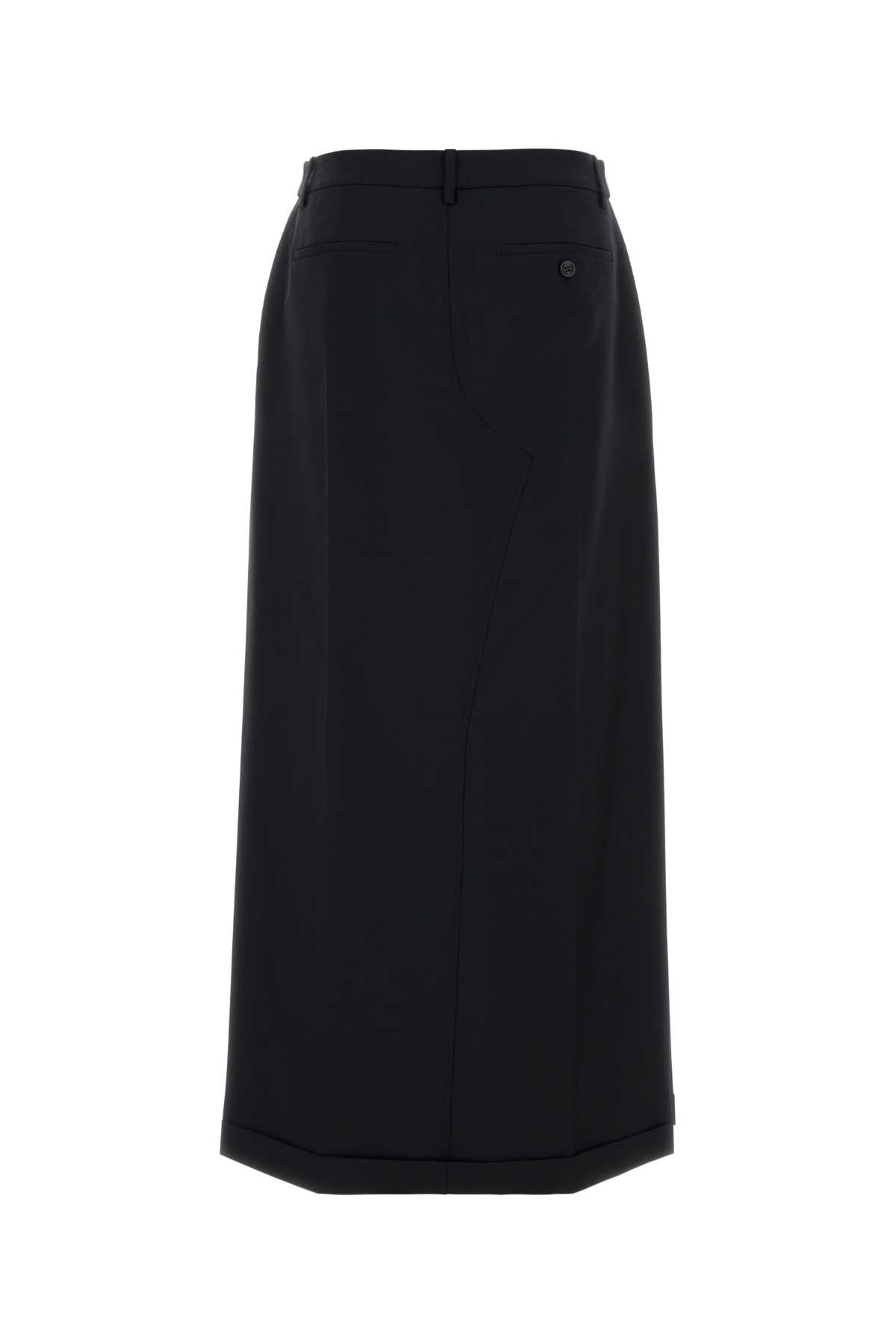 Alexander Wang Women Black Wool Blend Pant-Skirt ALEXANDER WANG