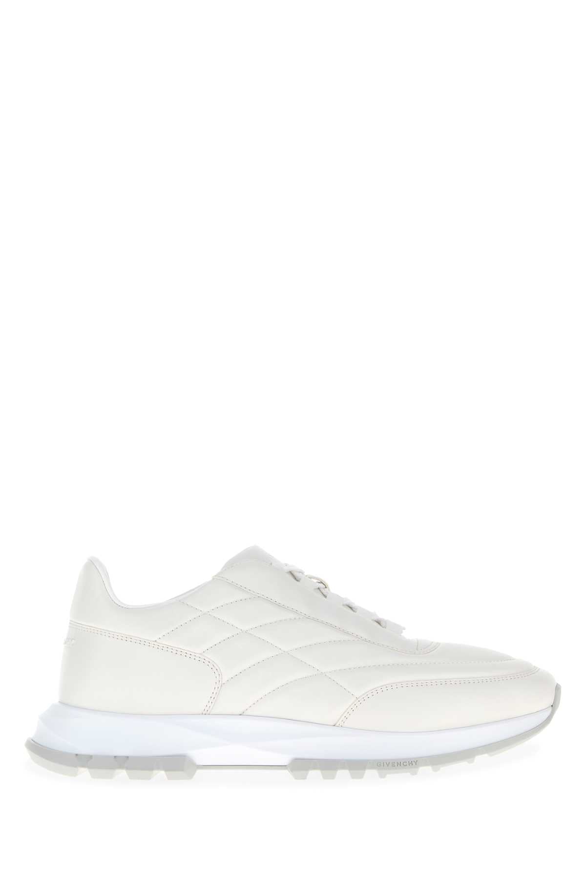 Givenchy Men White Leather Trainers Sneakers