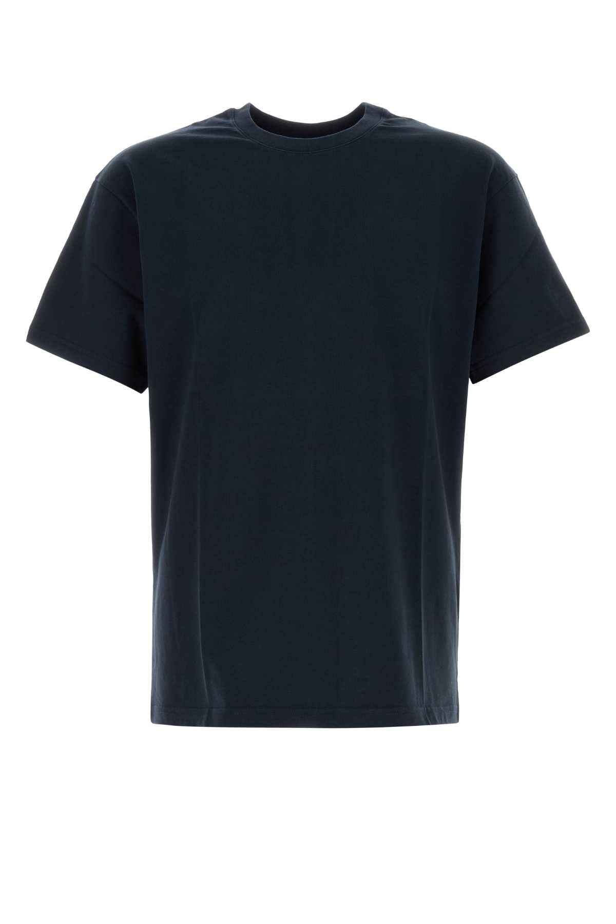 Givenchy Men Dark Blue Cotton T-Shirt GIVENCHY