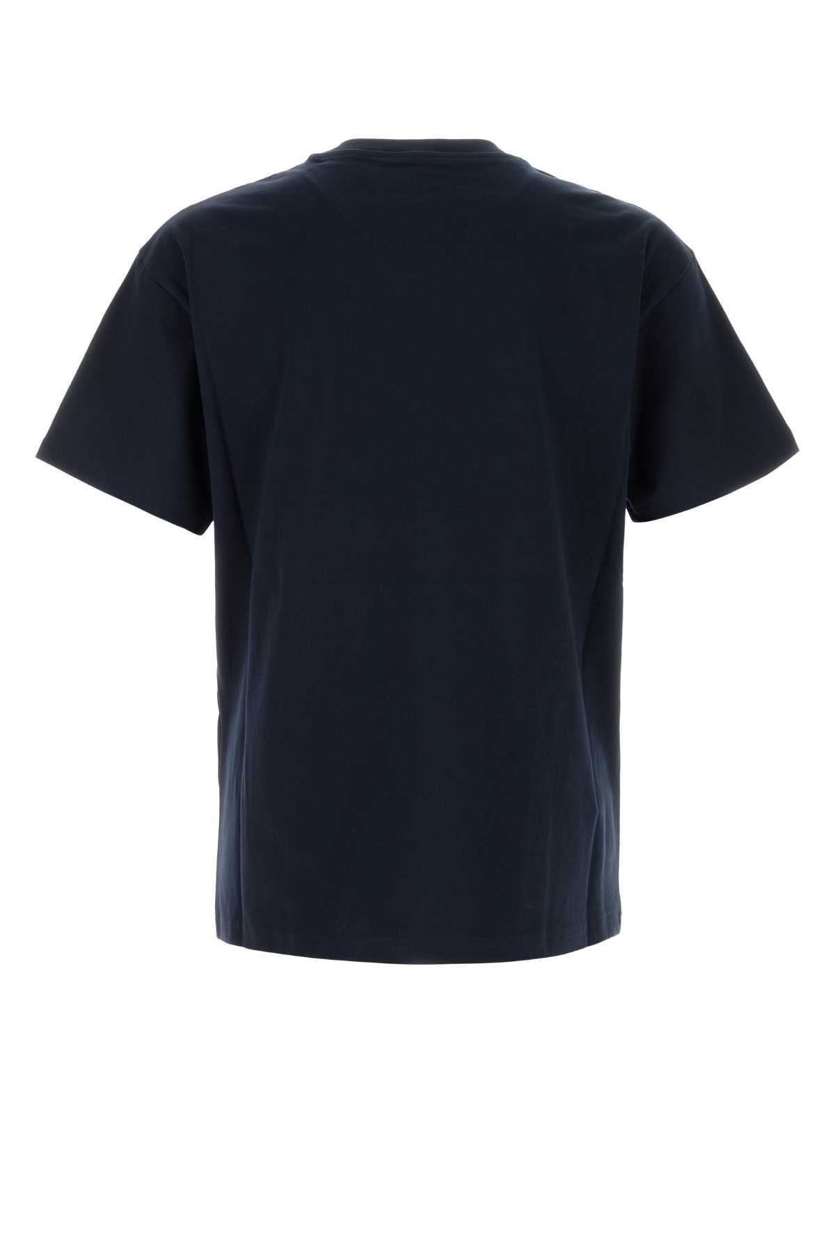 Givenchy Men Dark Blue Cotton T-Shirt GIVENCHY