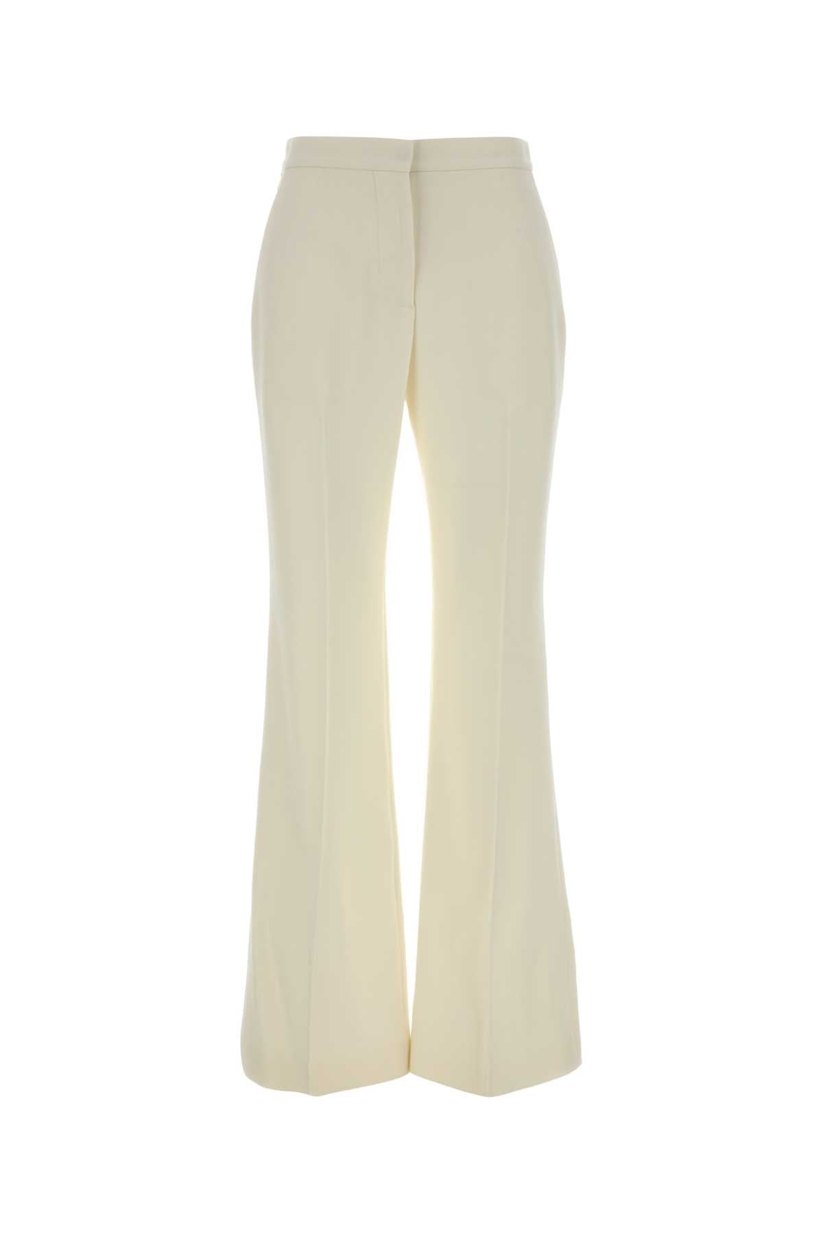 Givenchy Women Ivory Wool Pant GIVENCHY