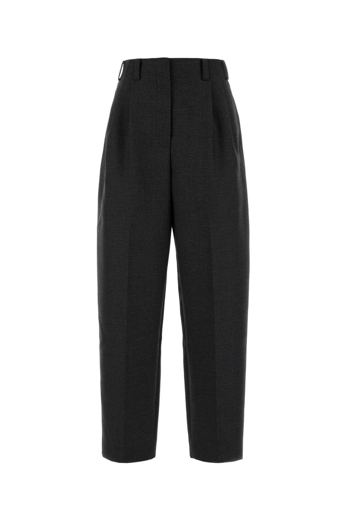 Givenchy Women Charcoal Wool Pant GIVENCHY