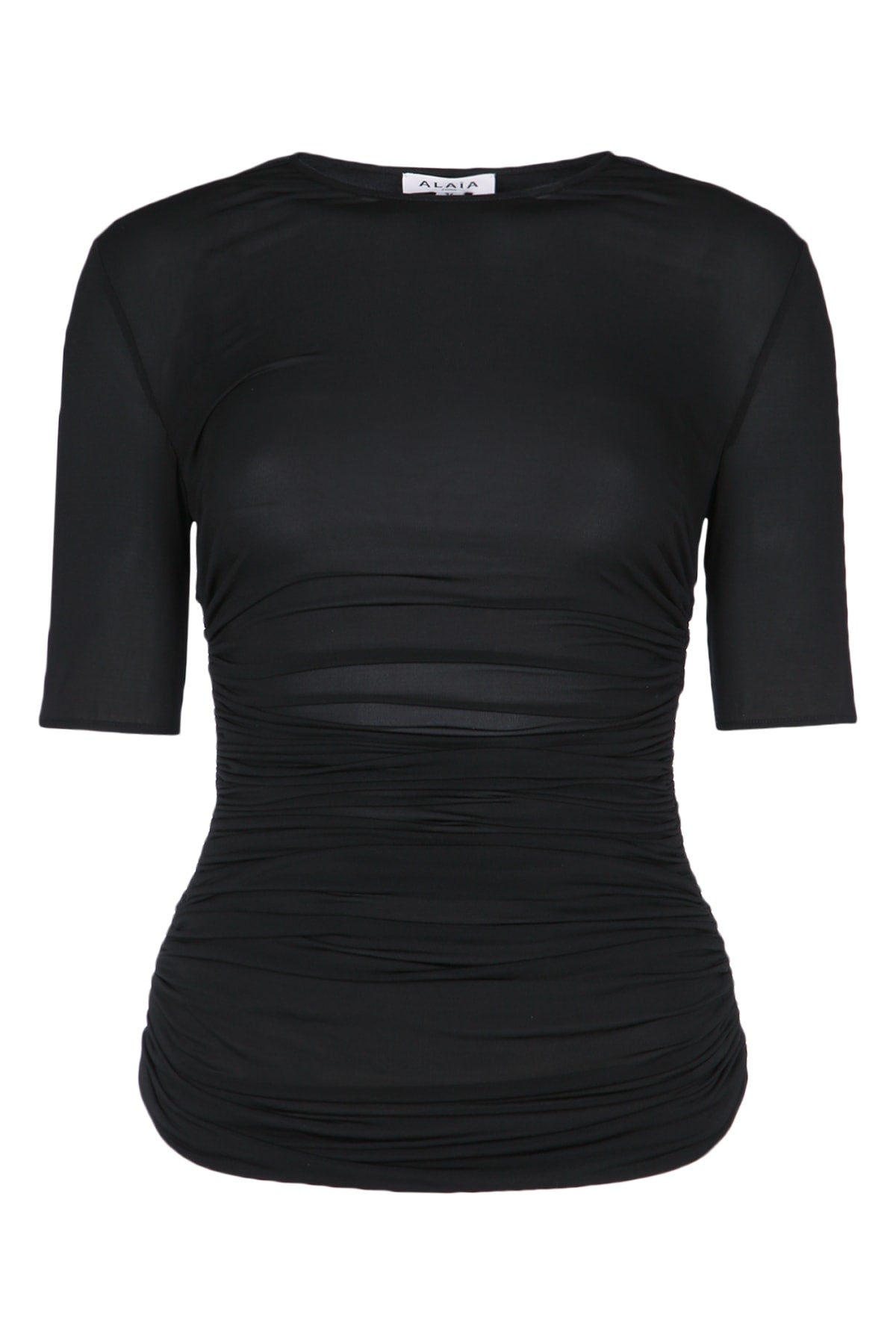 Alaia Women Pleats T-Shirt ALAIA