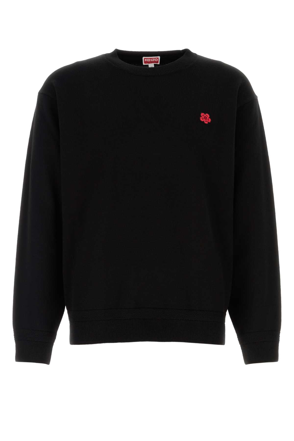 Kenzo Men Black Wool Sweater KENZO