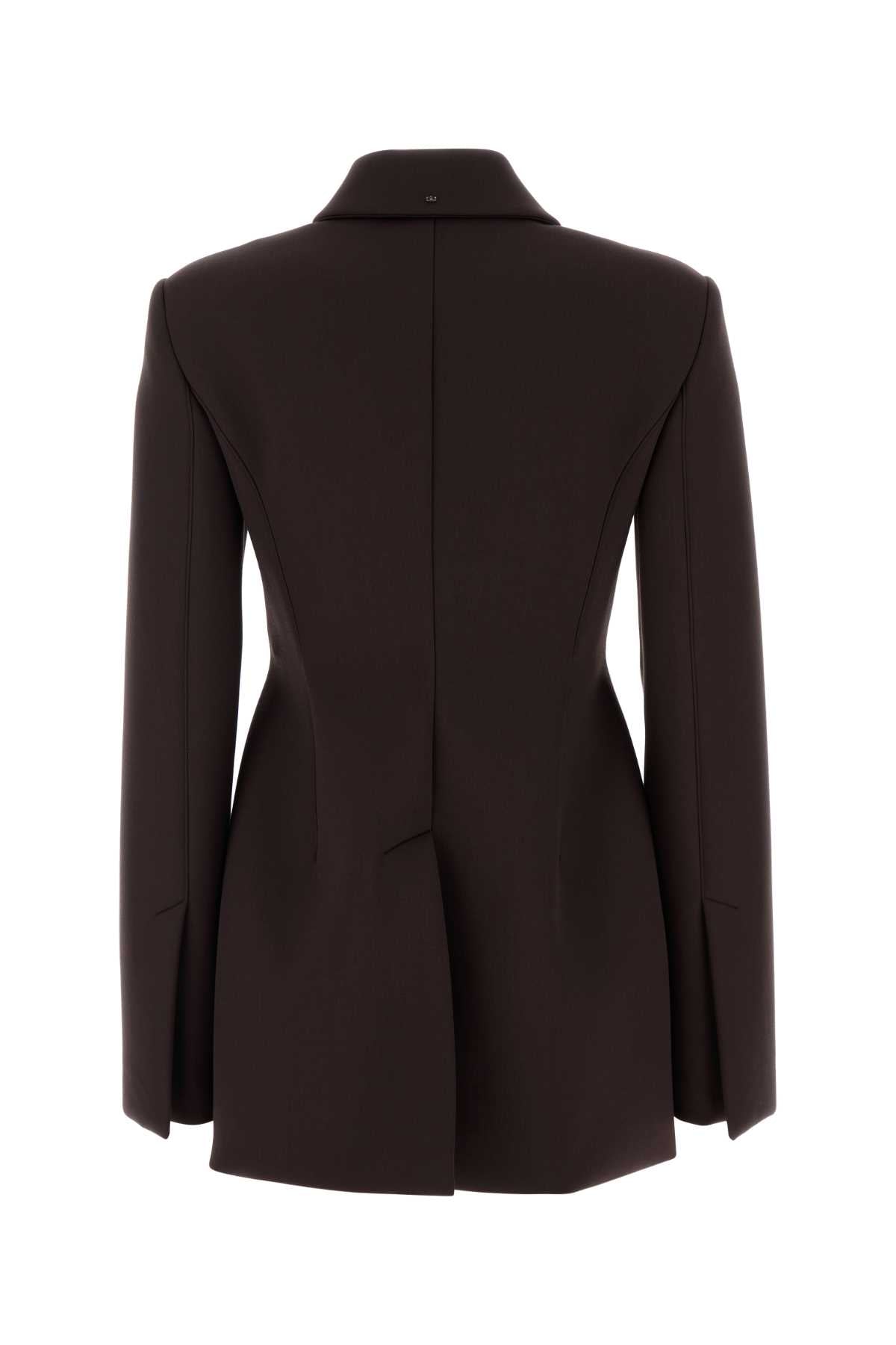 Sportmax Women Aubergine Polyester Blend Bacio1234 Blazer SPORTMAX