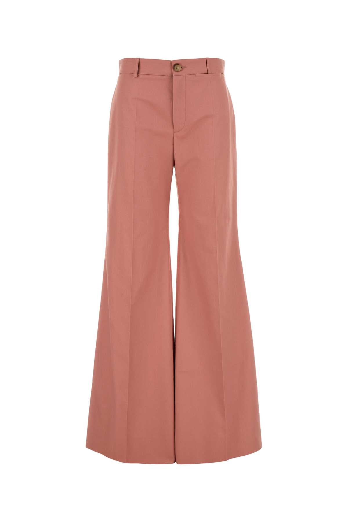 Chloe Women Dark Pink Cotton Palazzo Pant CHLOE