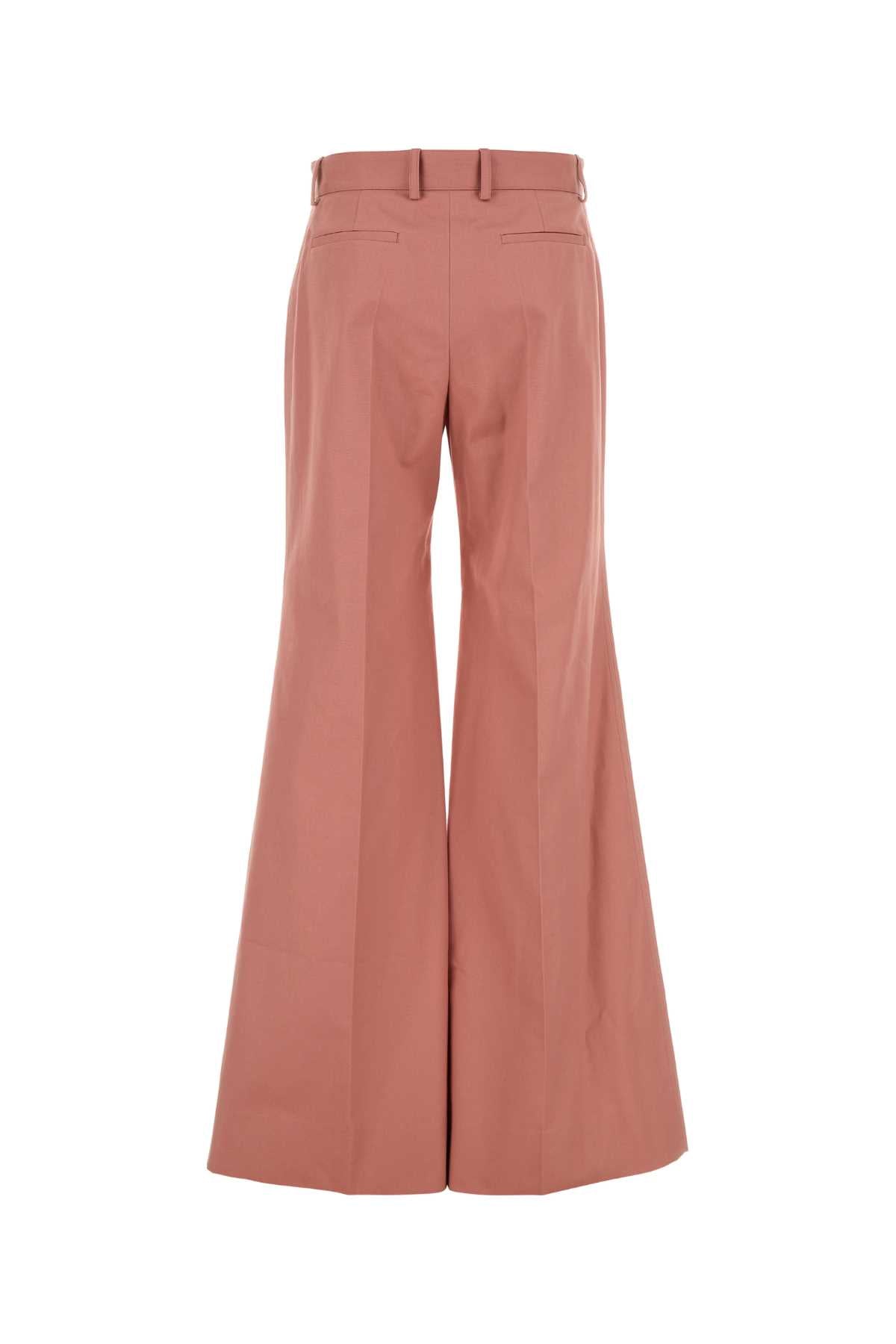 Chloe Women Dark Pink Cotton Palazzo Pant CHLOE