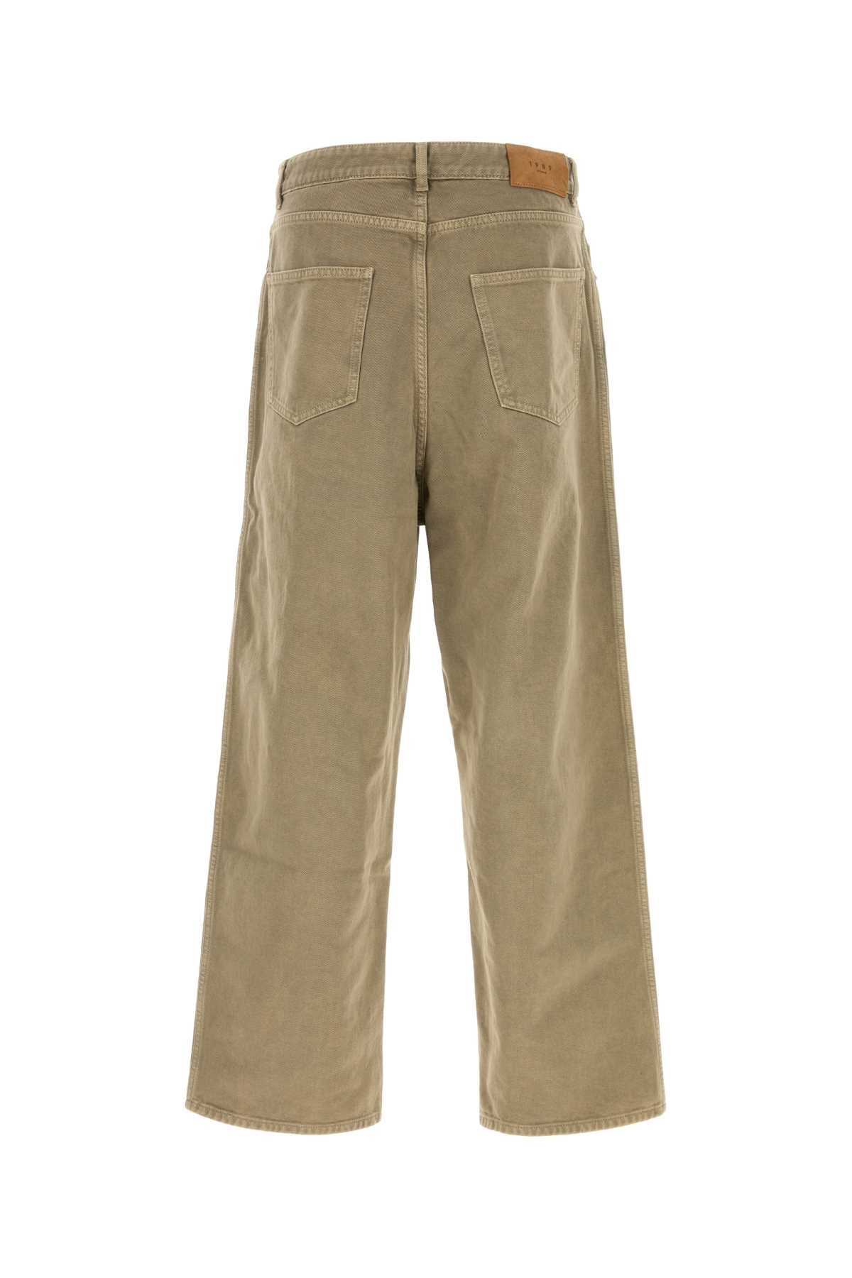 1989 Studio Men Army Green Denim Chicago Jeans