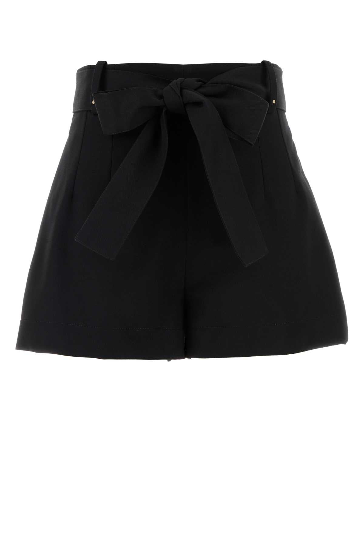 Moncler Women Black Polyester Blend Shorts MONCLER