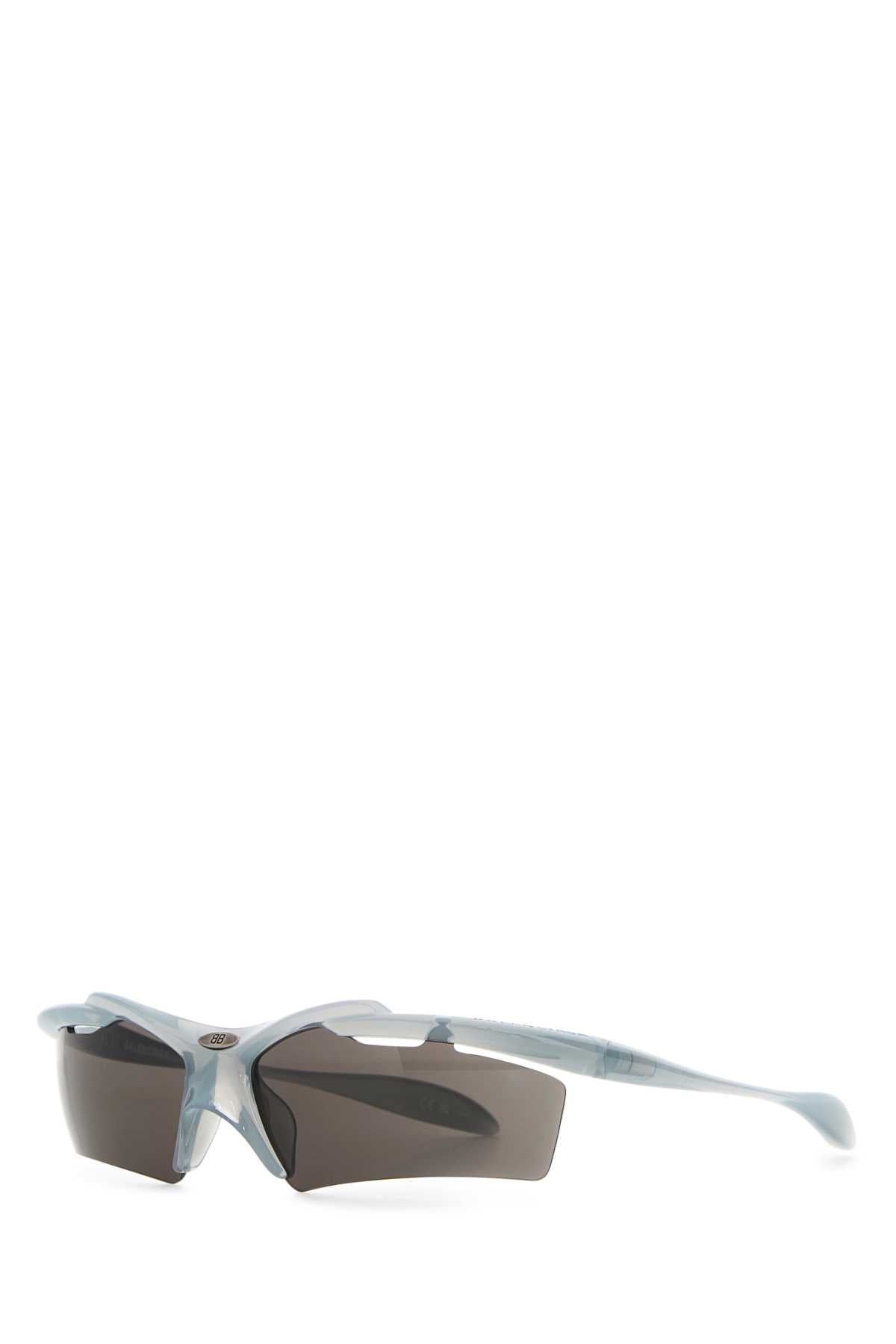 Balenciaga Women Light Blue Acetate Turbo Rectangle Sunglasses BALENCIAGA