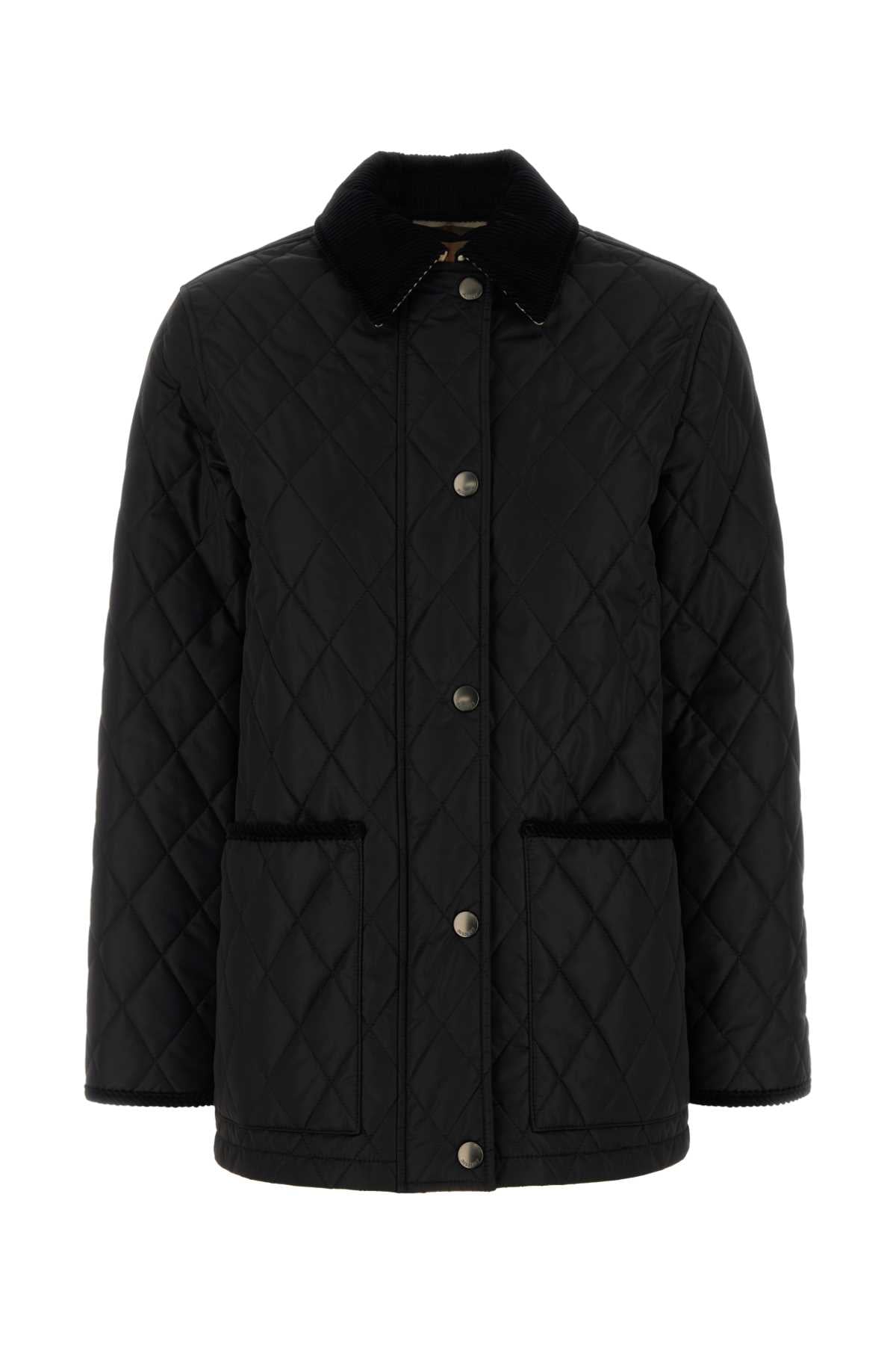 Burberry Women Black Nylon Jacket BURBERRY
