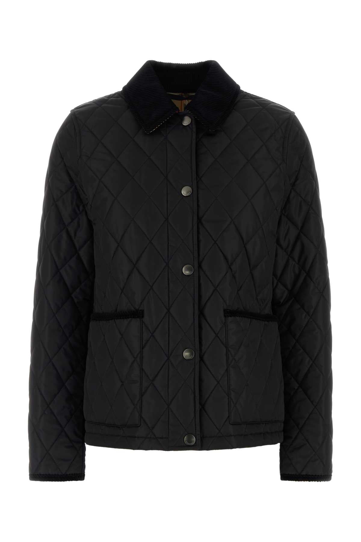 Burberry Women Black Nylon Jacket BURBERRY