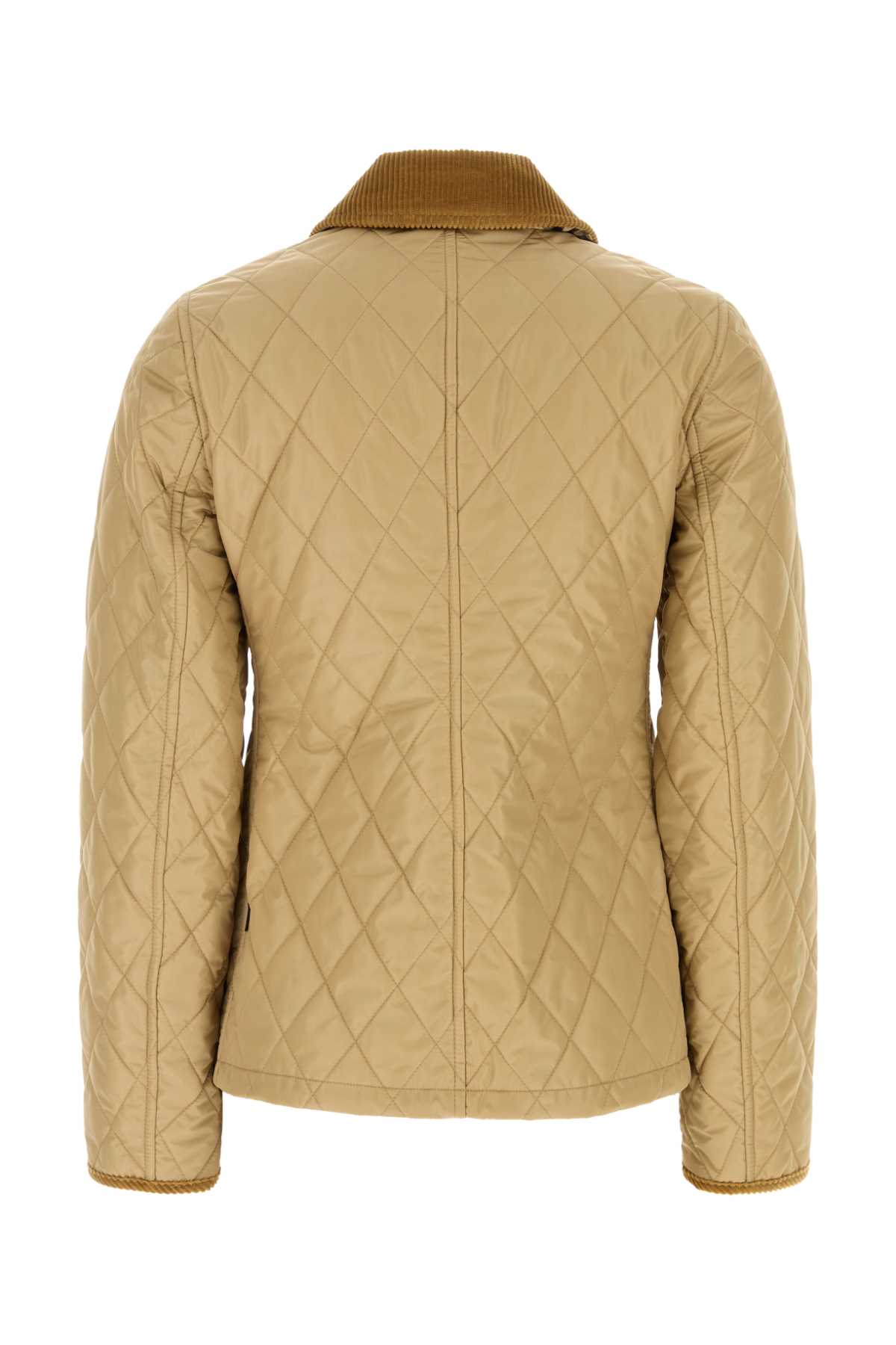 Burberry Women Beige Nylon Jacket BURBERRY
