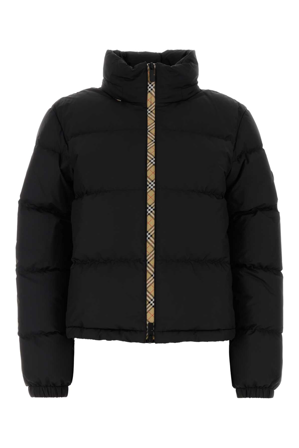 Burberry Women Black Polyester Down Jacket BURBERRY