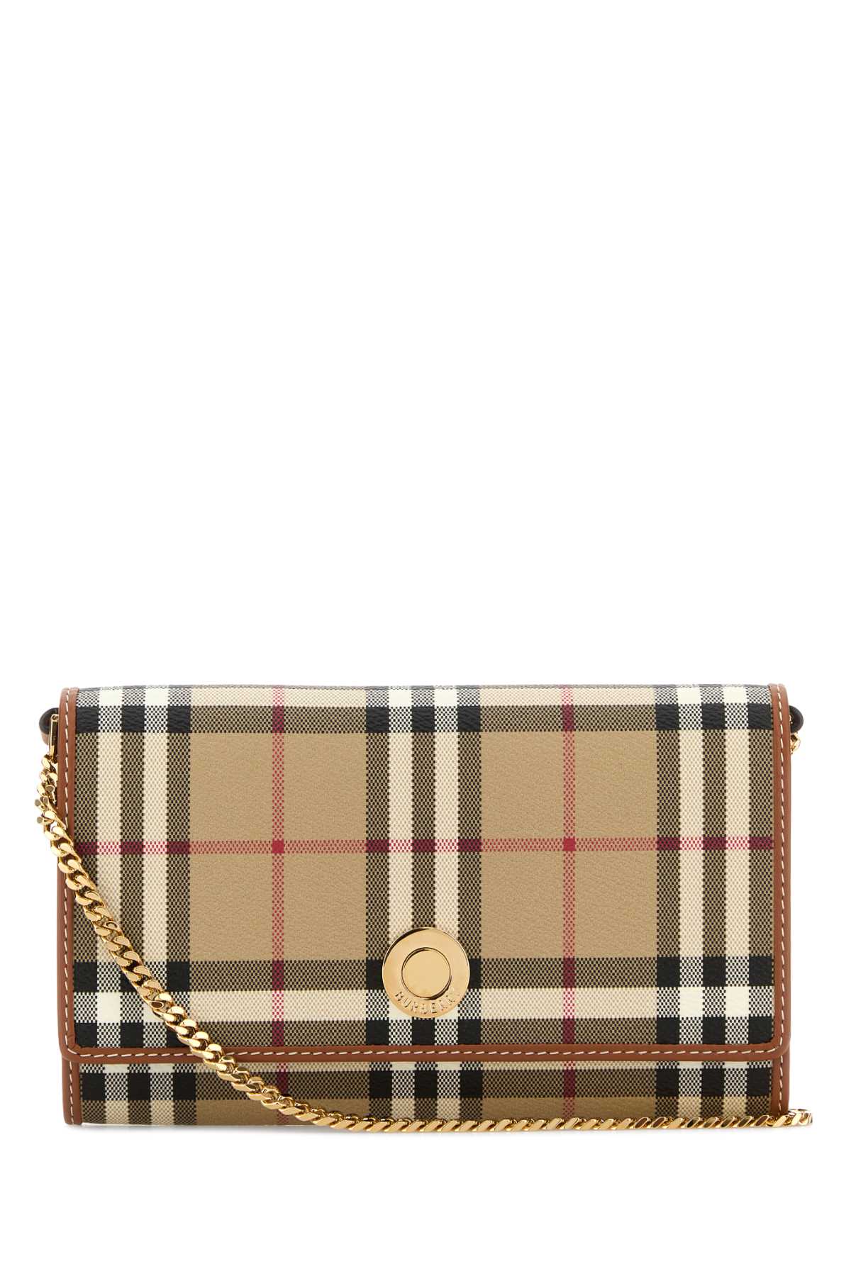 Burberry Women Printed Canvas Check Wallet BURBERRY