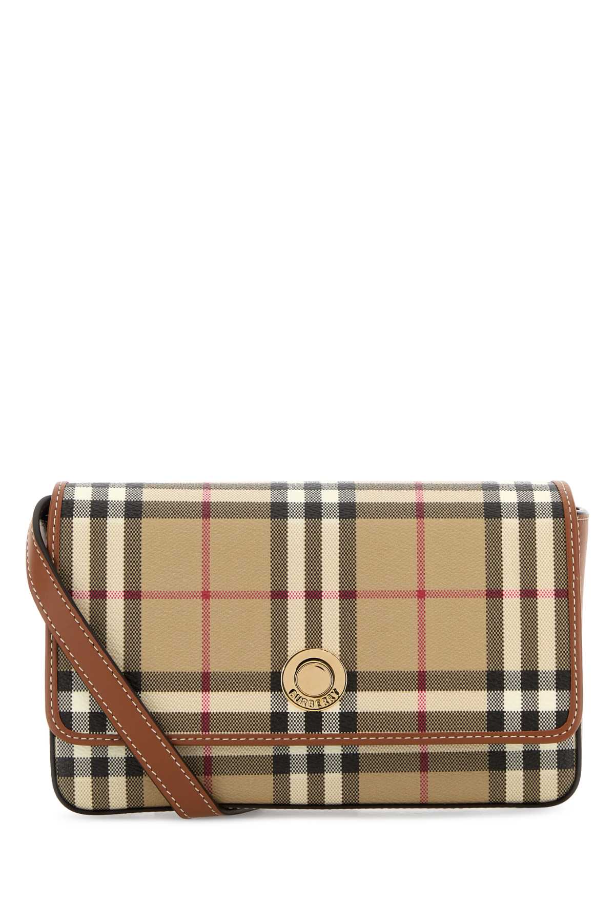 Burberry Women Printed Canvas Hampshire Crossbody Bag BURBERRY