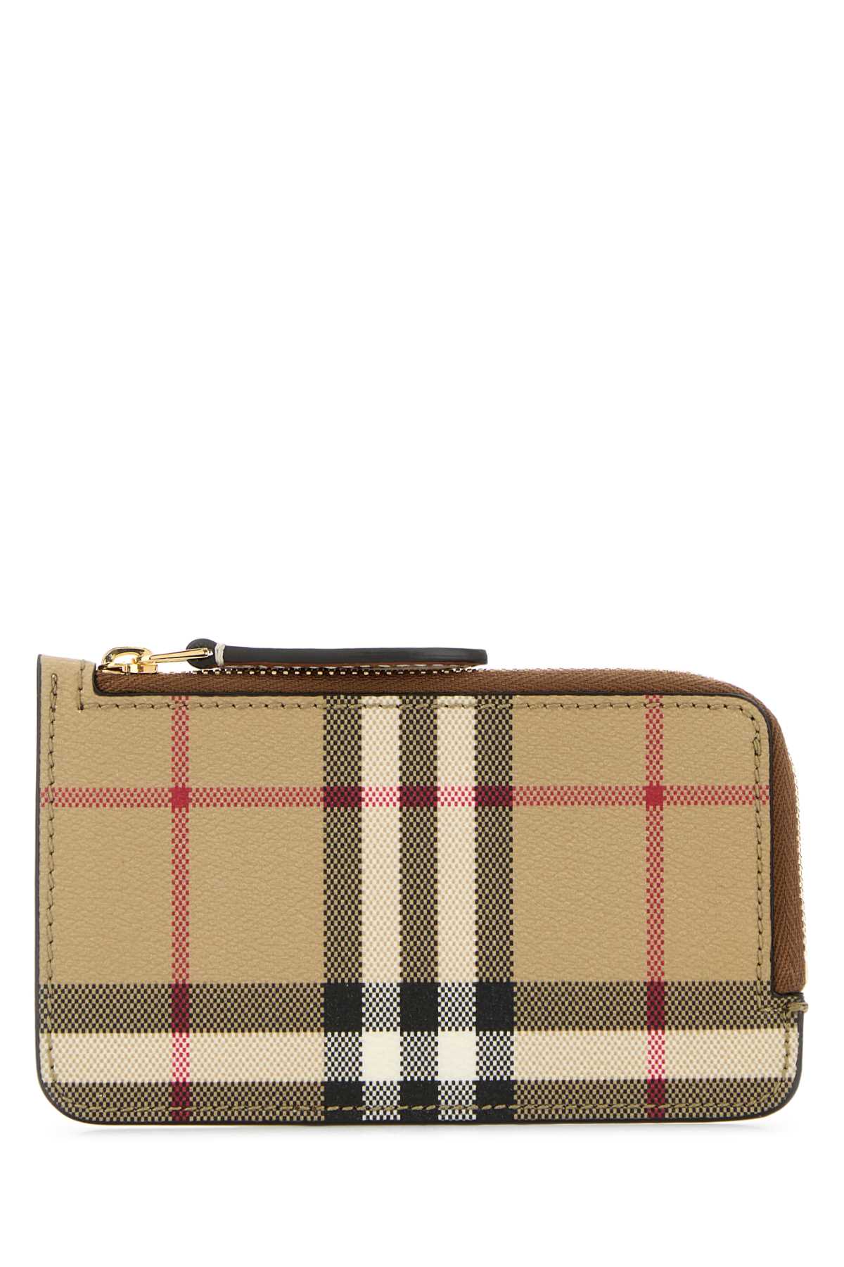 Burberry Women Printed Canvas Card Holder BURBERRY