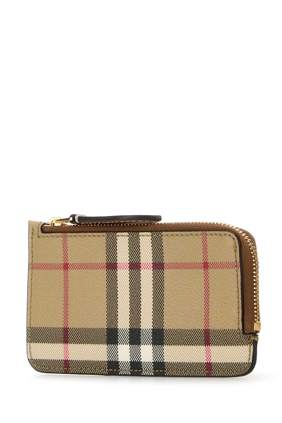 Burberry Women Printed Canvas Card Holder BURBERRY