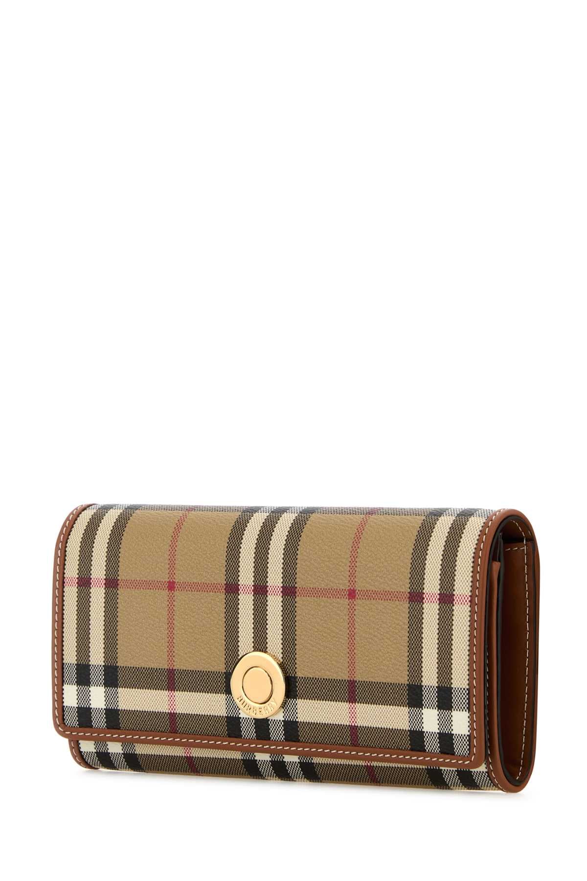 Burberry Women Printed Canvas Wallet BURBERRY