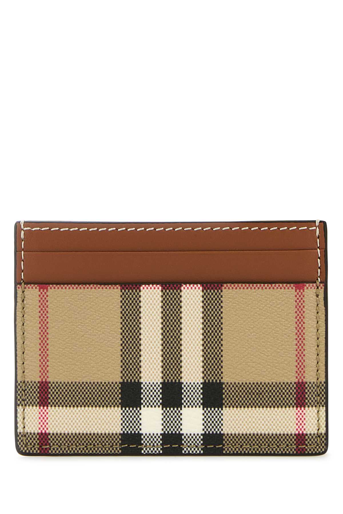 Burberry Women Printed Canvas Card Holder BURBERRY