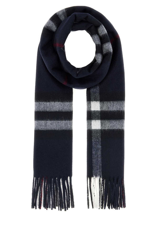 Burberry Unisex Embroidered Cashmere Scarf BURBERRY
