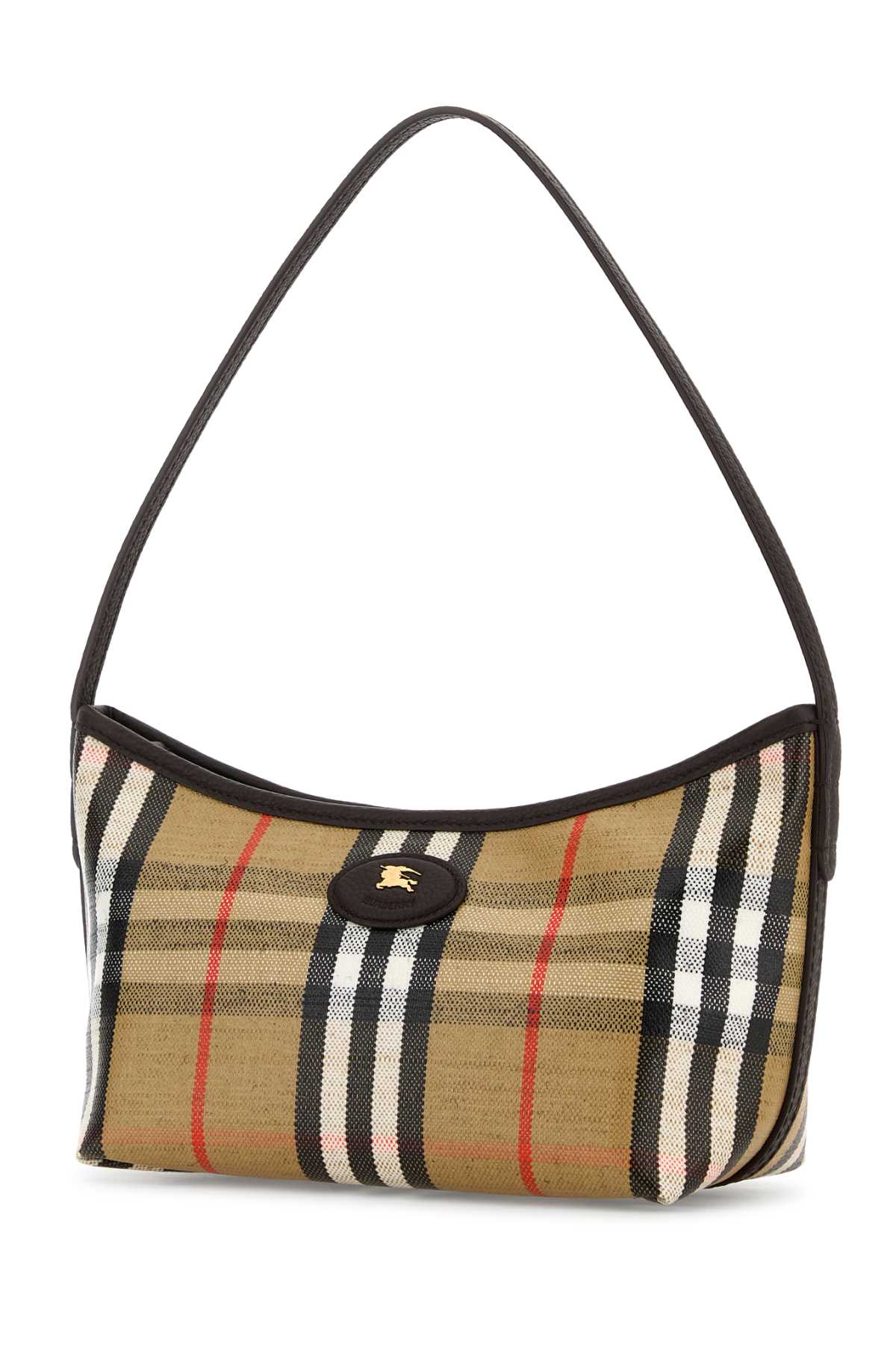 Burberry Women Printed Canvas Mini Highlands Handbag BURBERRY