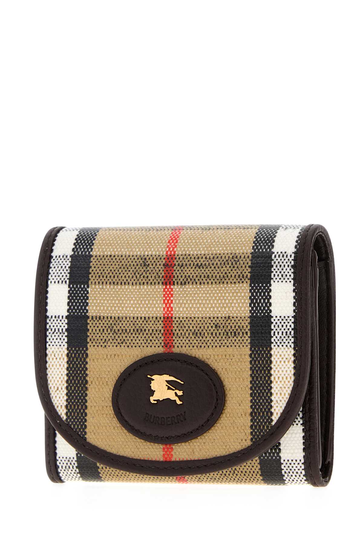 Burberry Women Printed Canvas Wallet BURBERRY