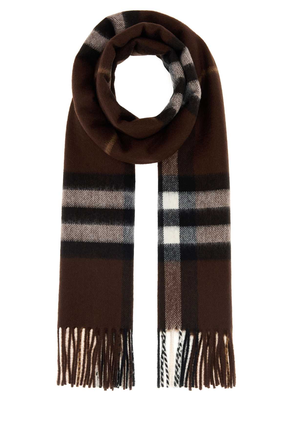 Burberry Unisex Embroidered Cashmere Scarf BURBERRY