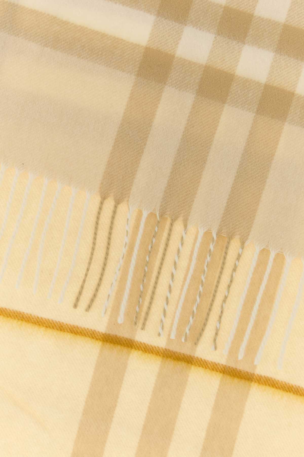 Burberry Unisex Embroidered Cashmere Scarf BURBERRY