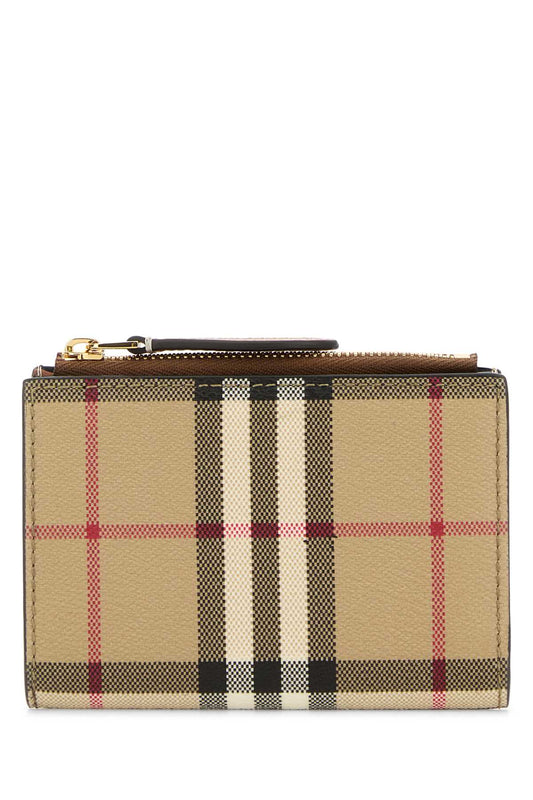 Burberry Women Printed Canvas Wallet BURBERRY