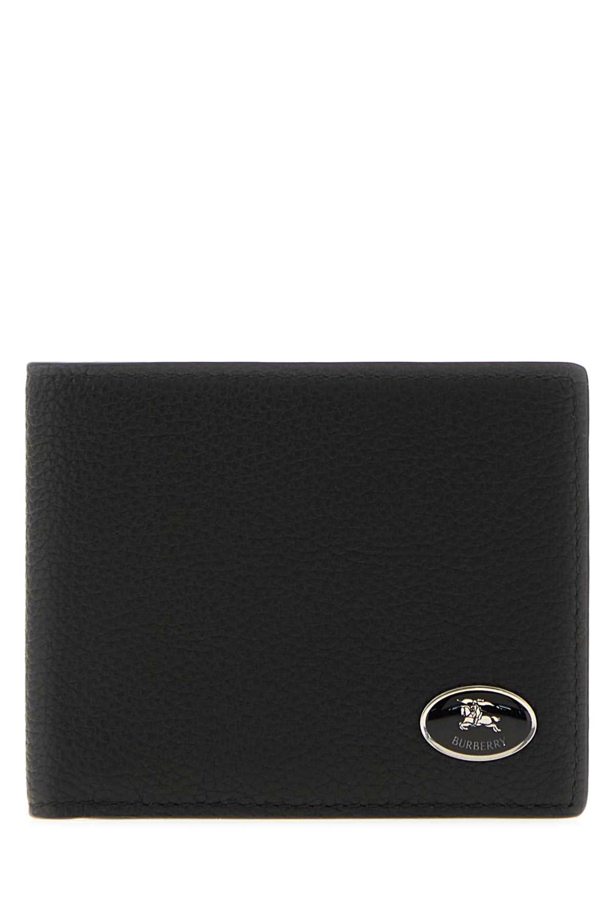 Burberry Men Black Leather Wallet BURBERRY