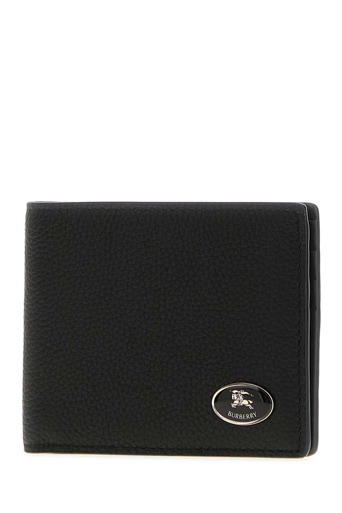 Burberry Men Black Leather Wallet BURBERRY