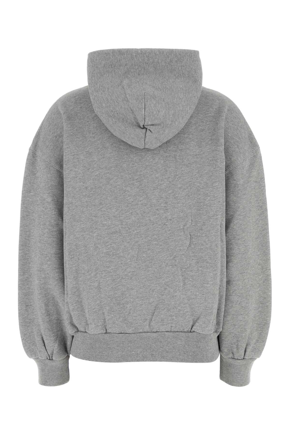 Balenciaga Women Grey Cotton Sweatshirt BALENCIAGA