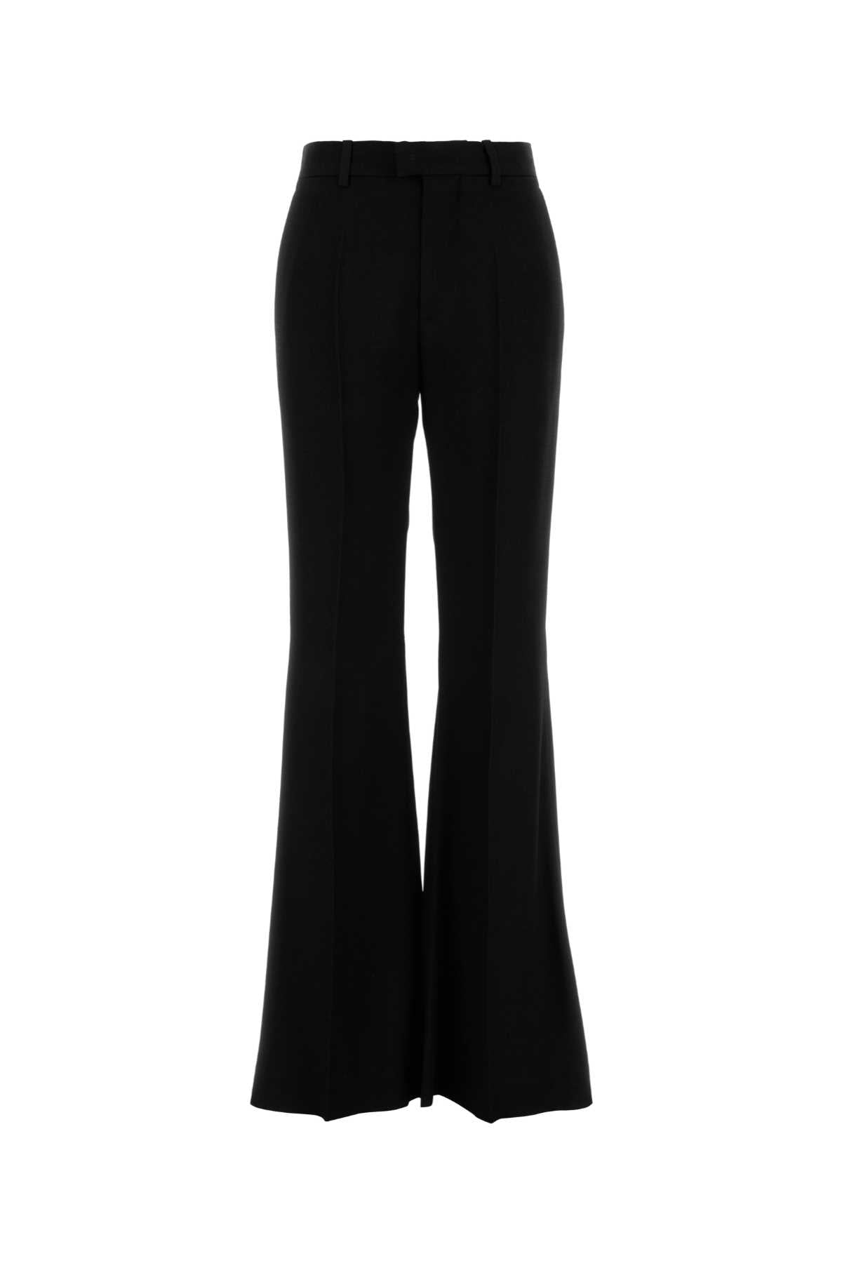 Balenciaga Women Black Viscose Palazzo Pant BALENCIAGA