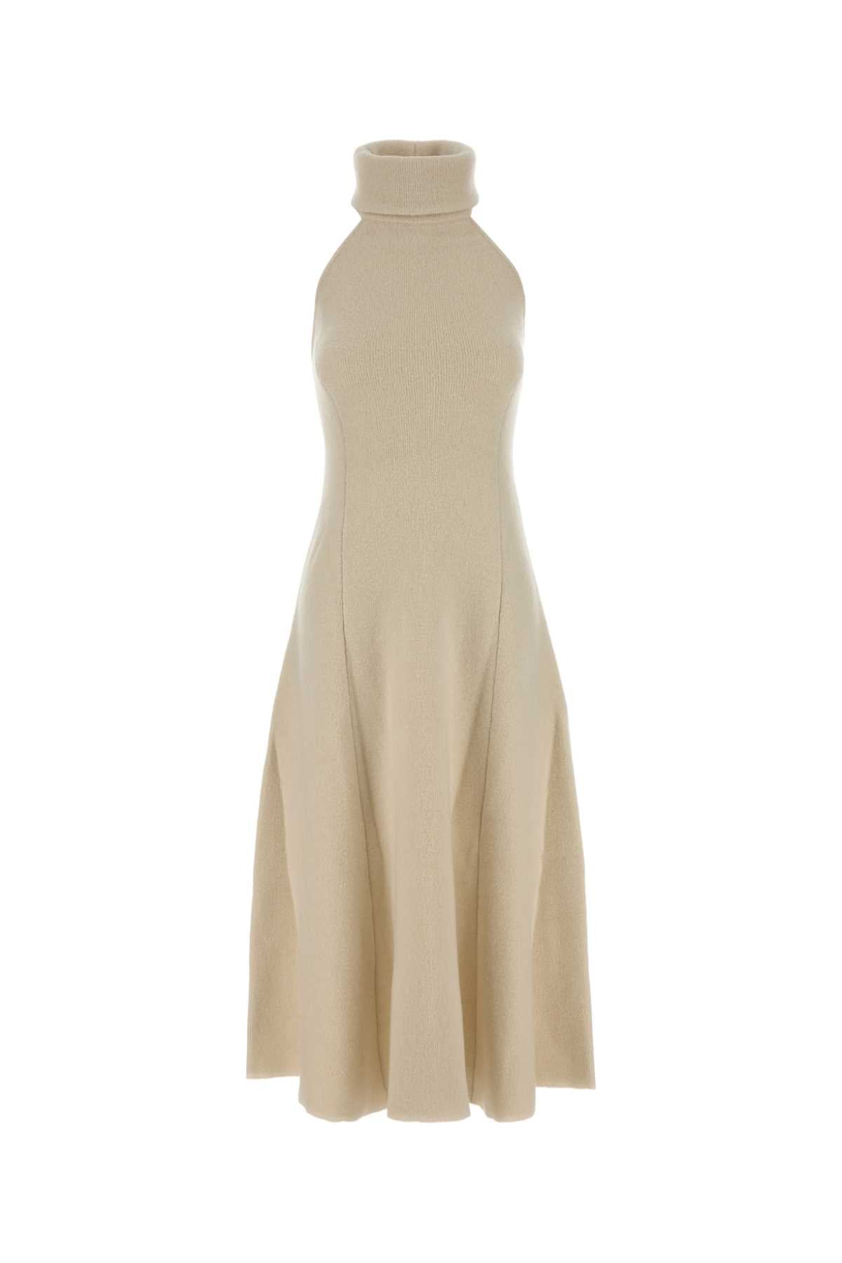 Magda Butrym Women Ivory Wool Blend Dress MAGDA BUTRYM