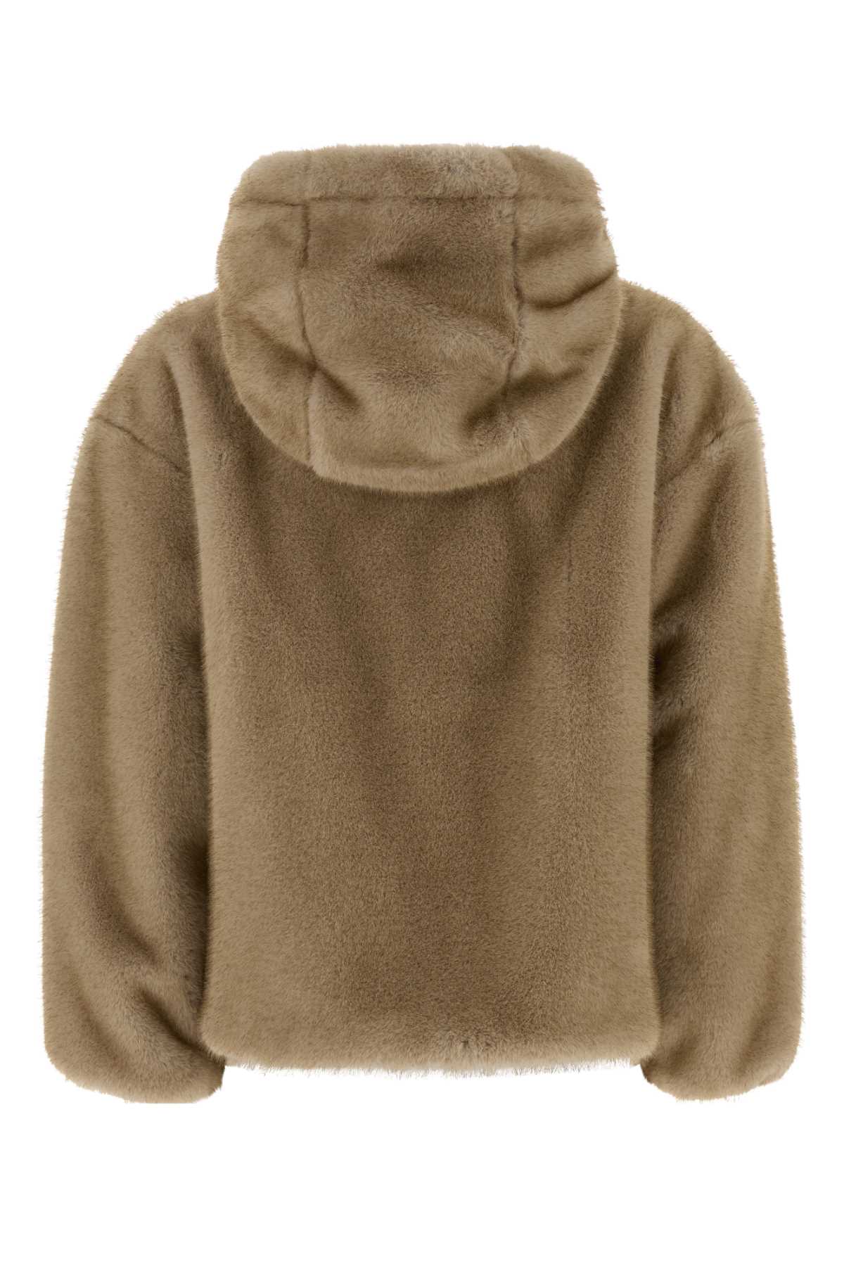 Herno Women Beige Eco Fur HERNO