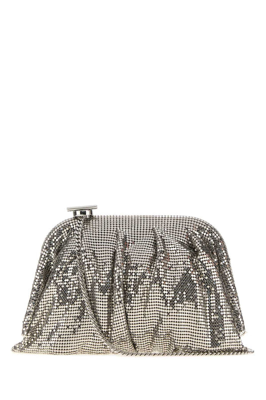 Benedetta Bruzziches Women Embellished Fabric Small Venus Clutch BENEDETTA BRUZZICHES