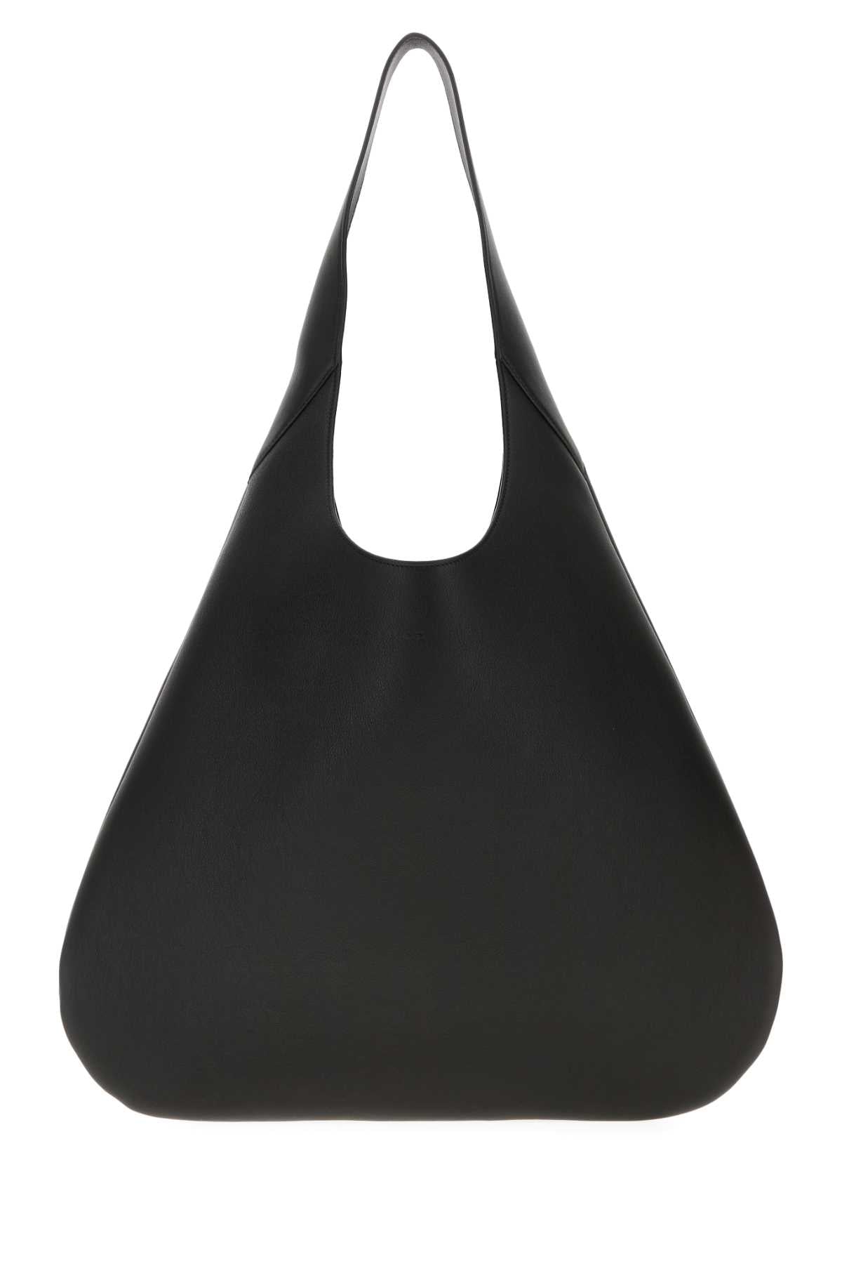 Carven Women Black Leather Tommaso Shopping Bag CARVEN