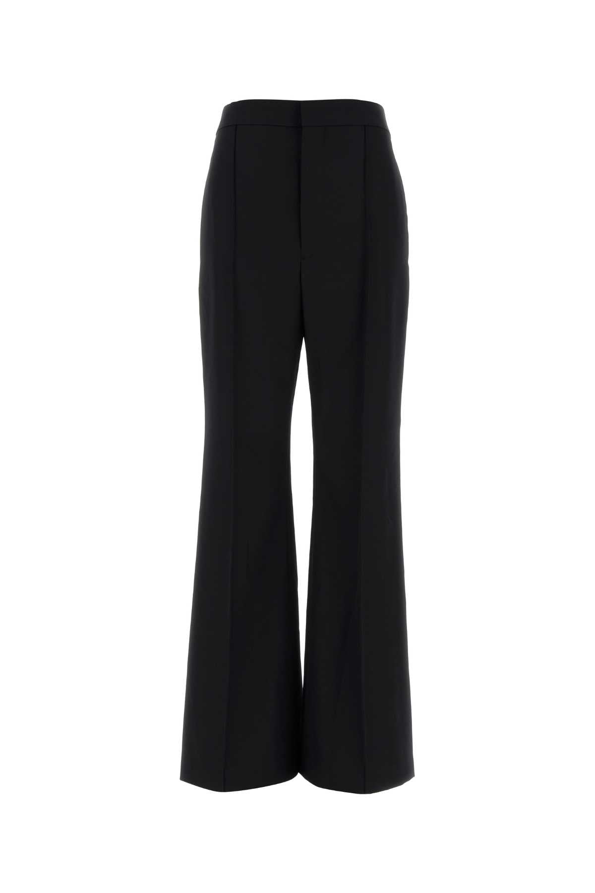 Carven Women Black Wool Evase Pant CARVEN