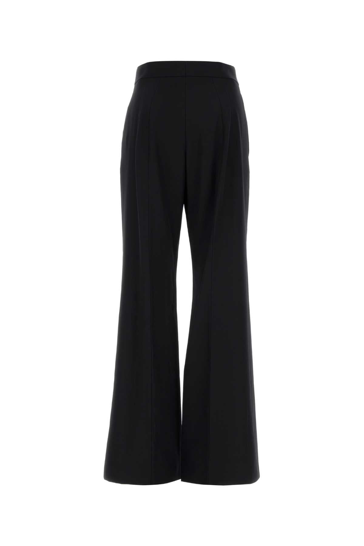 Carven Women Black Wool Evase Pant CARVEN