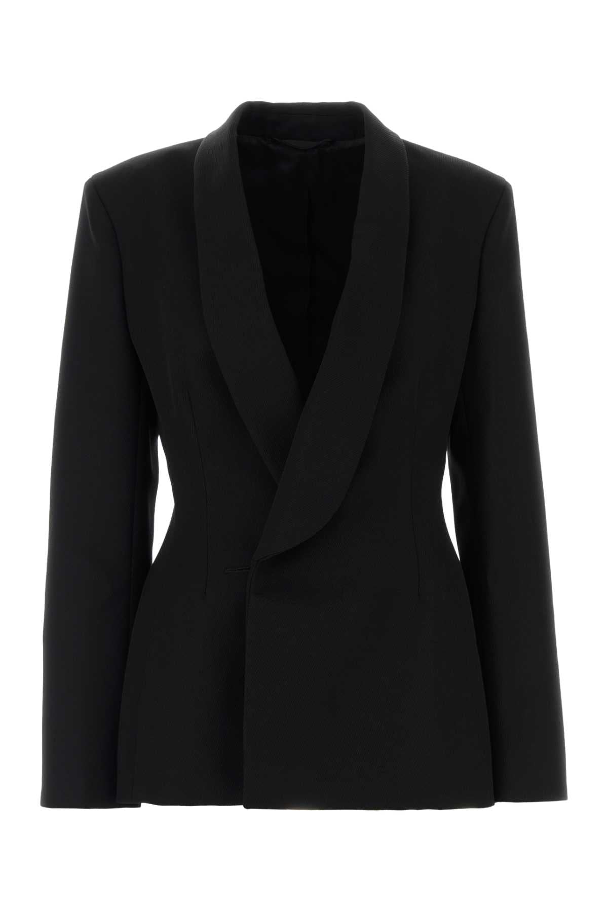 Carven Women Black Wool Esperanto Blazer CARVEN