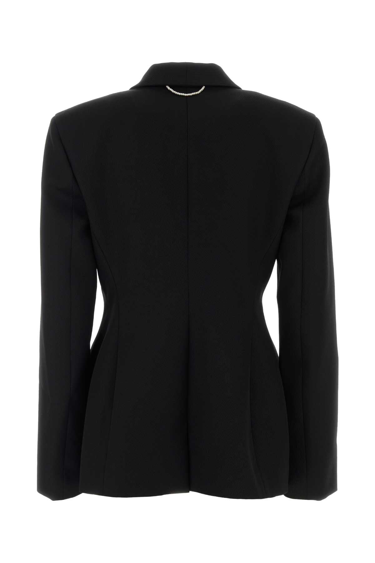 Carven Women Black Wool Esperanto Blazer CARVEN