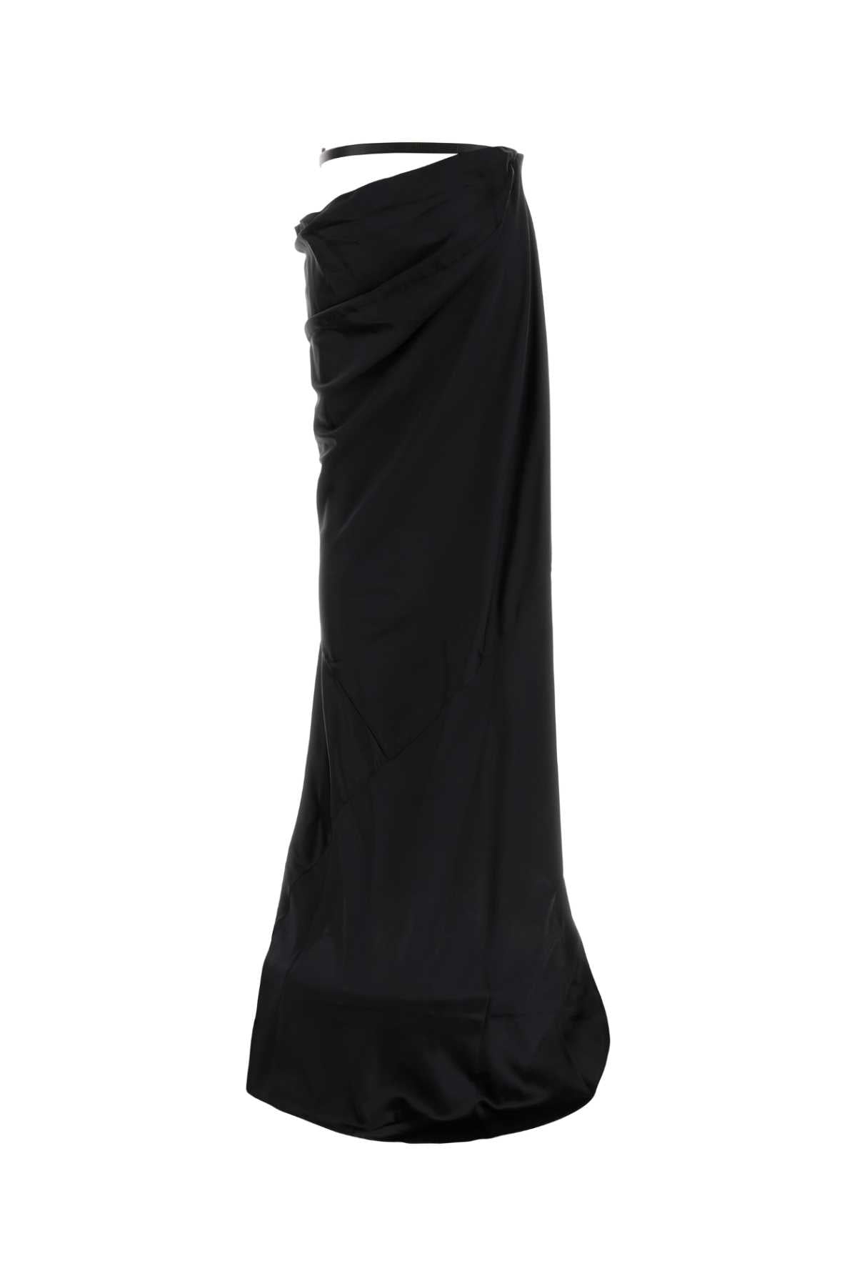 Tom Ford Women Black Satin Skirt TOM FORD
