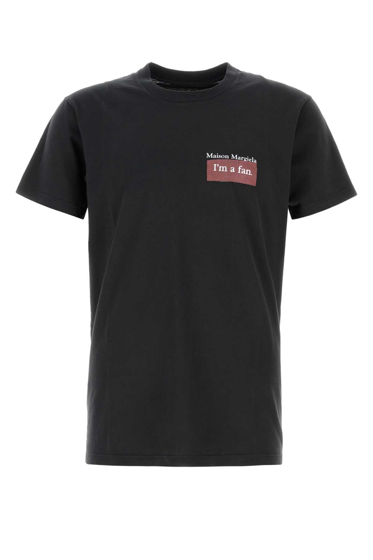 Maison Margiela Men Slate Cotton T-Shirt MAISON MARGIELA