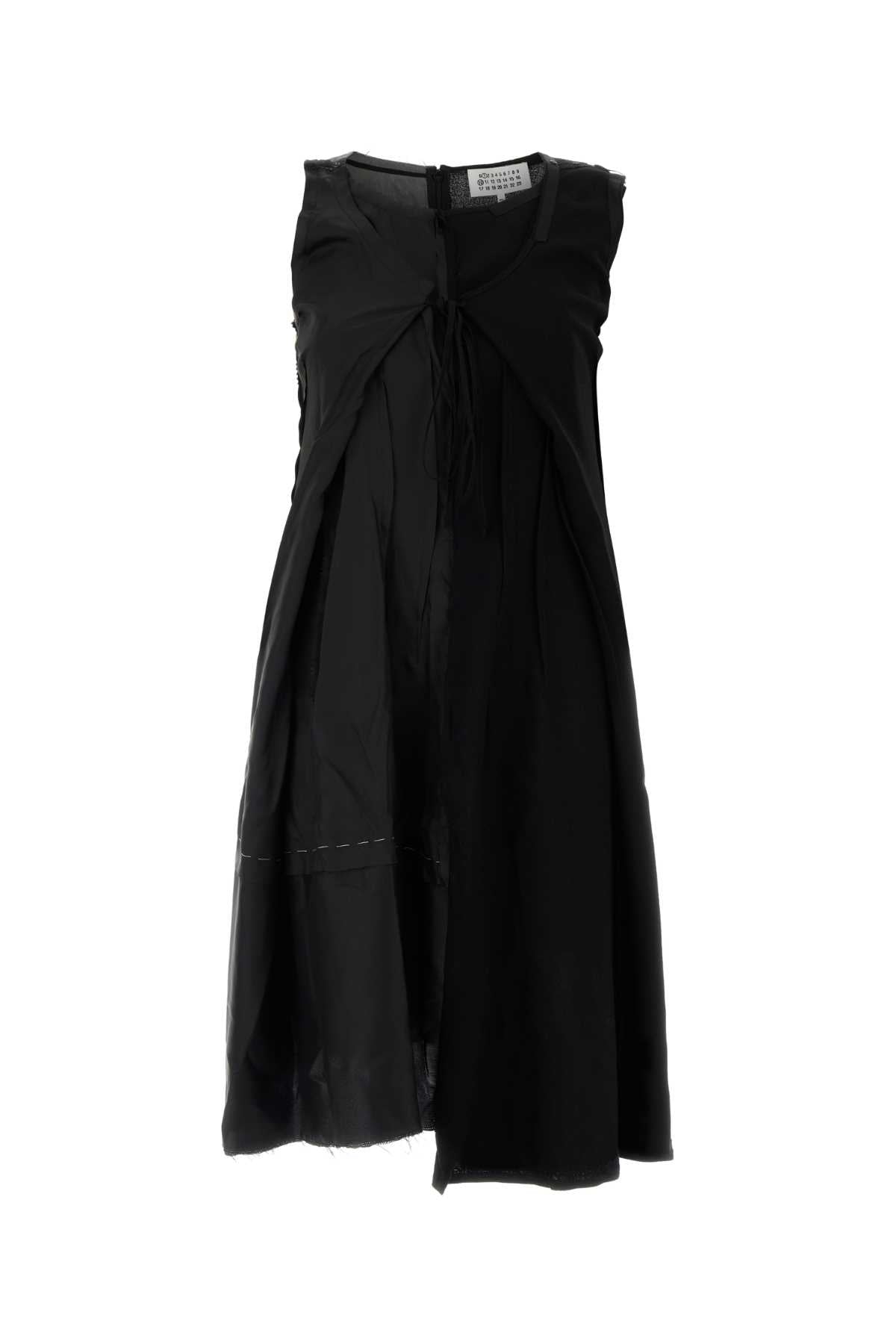 Maison Margiela Women Black Wool Dress MAISON MARGIELA