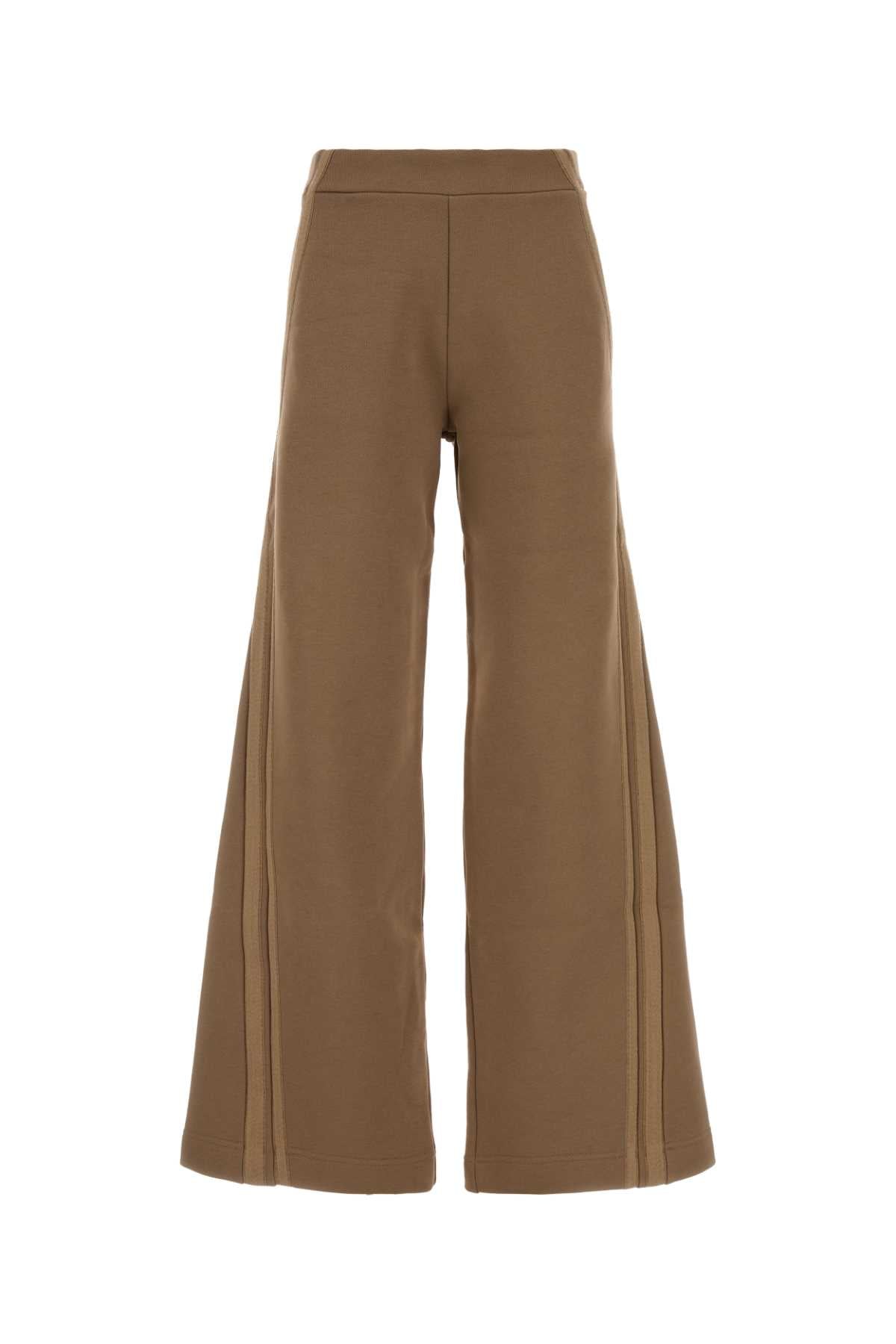 Max Mara Women Camel Cotton Ifrem Joggers MAX MARA
