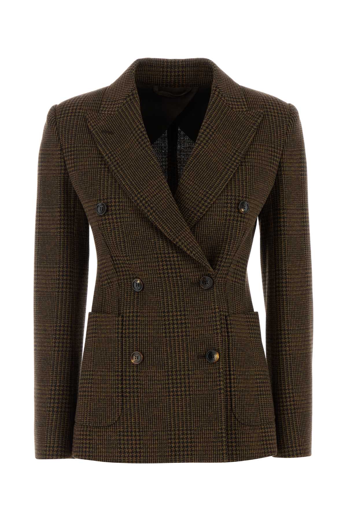 Max Mara Women Embroidered Cotton Blend Zulma Blazer MAX MARA