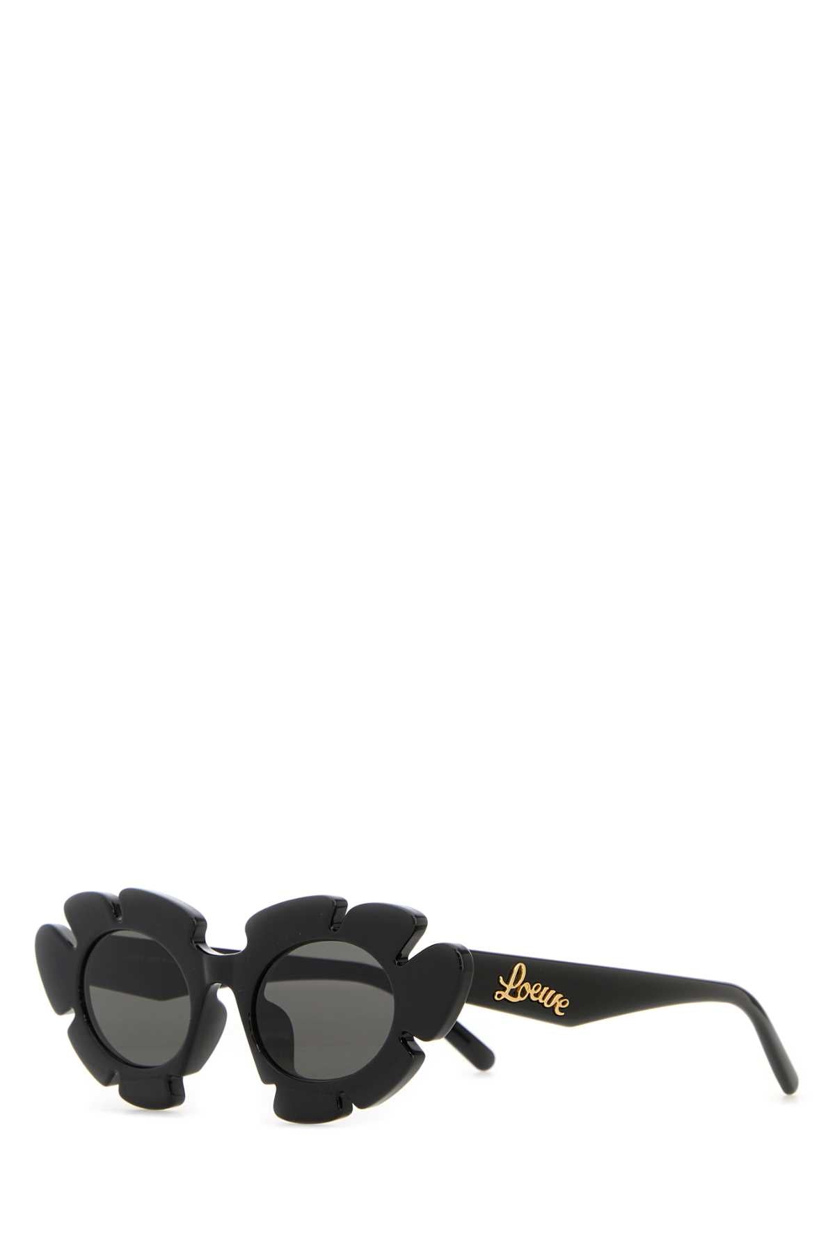 Loewe Unisex Black Acetate Sunglasses LOEWE